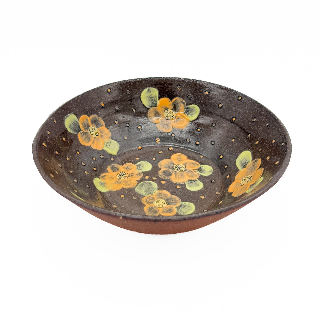 Orange Flower Bowl