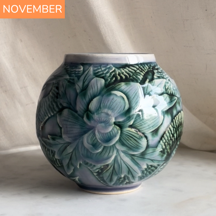 Jingdezhen Relief Carving with Tiffany Saw