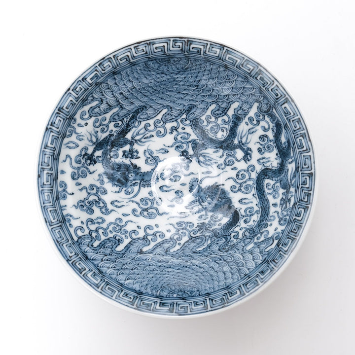 Blue and White Porcelain with Yunting Li