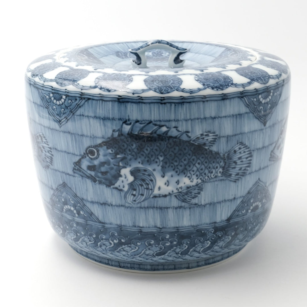 Blue and White Porcelain with Yunting Li