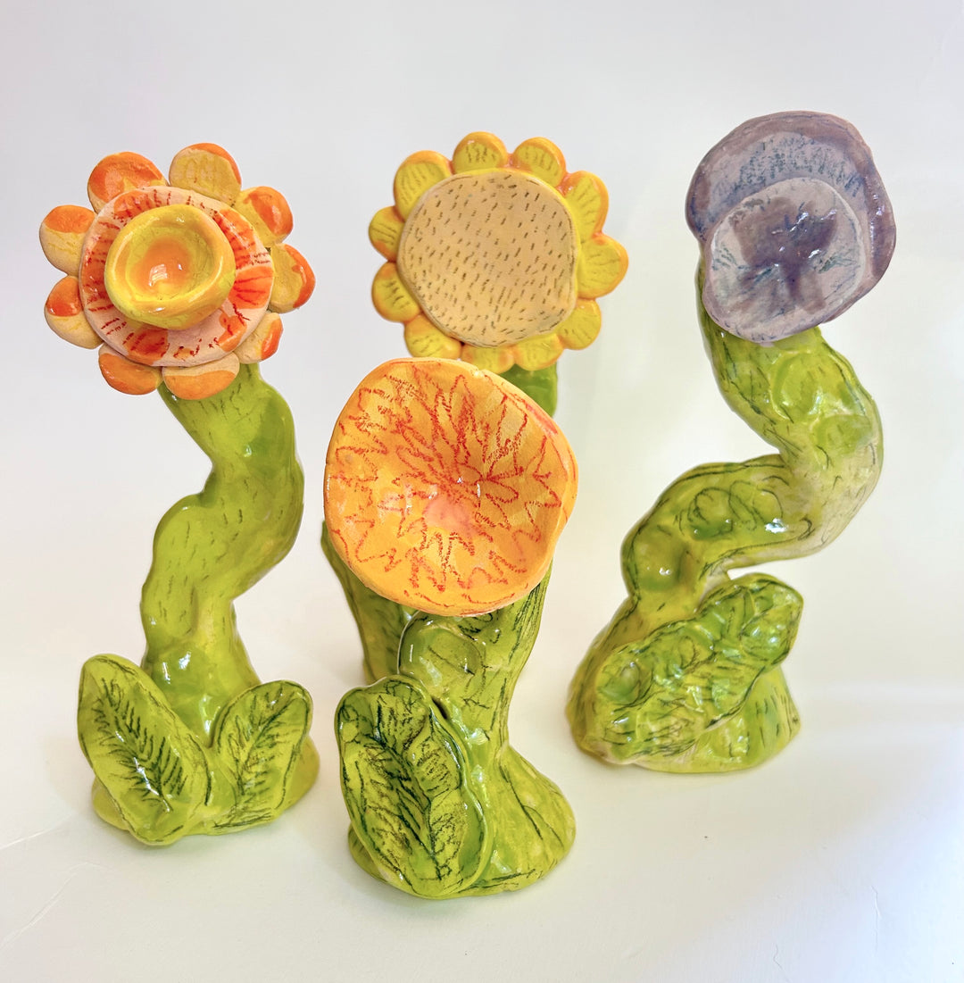Cartooning on Clay and Playful Figurines with Laura Williams