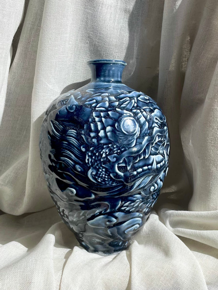 Jingdezhen Relief Carving with Tiffany Saw