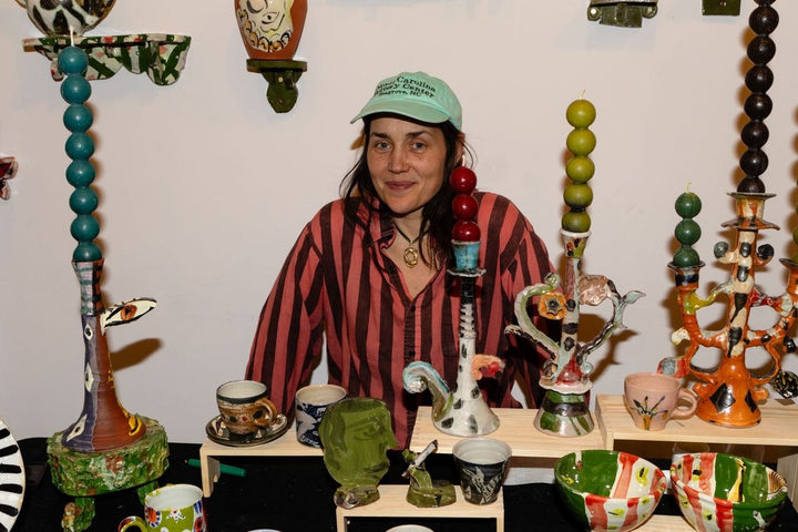 Maggie Boyd and her ceramics