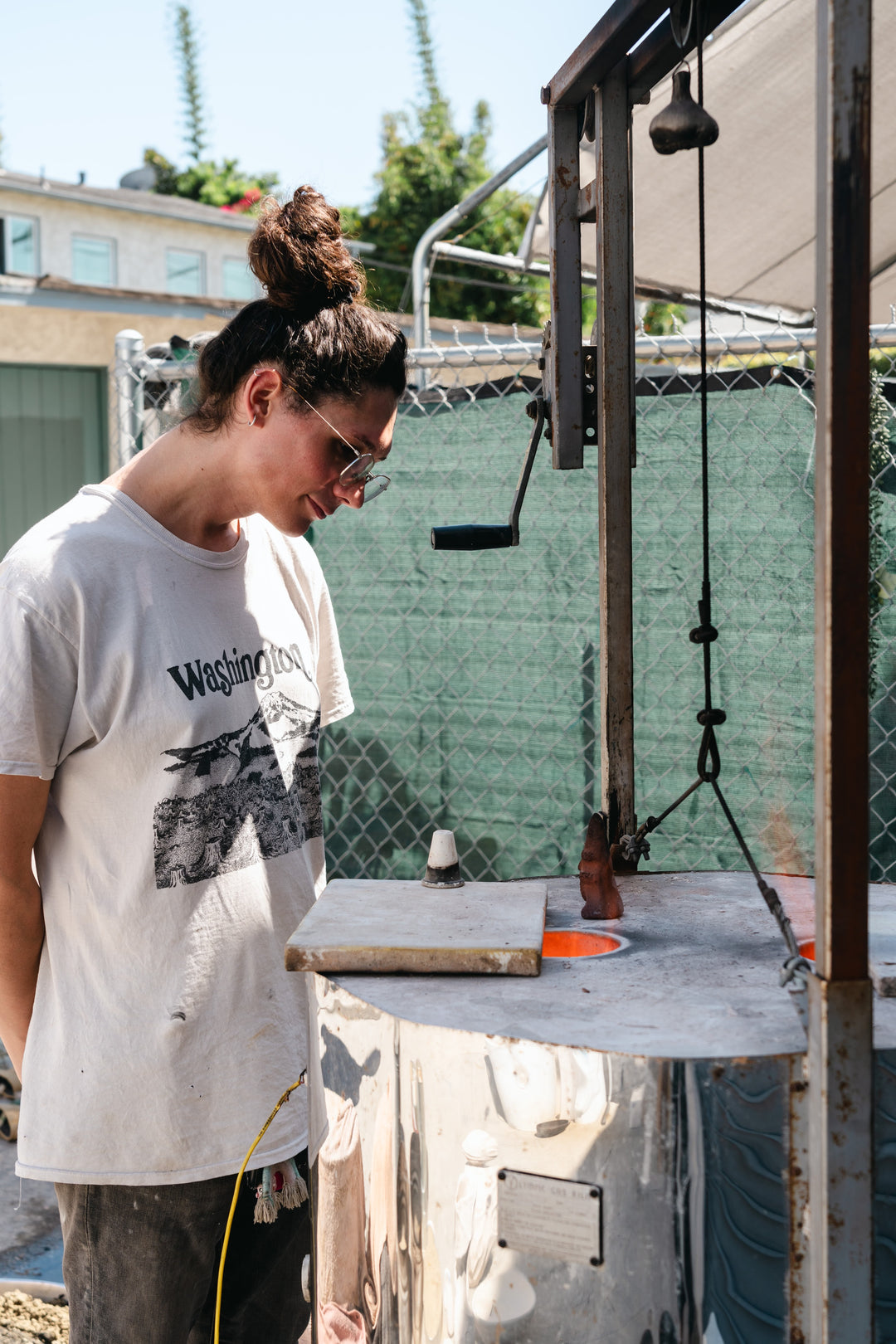 Golden Hour Raku Firing
