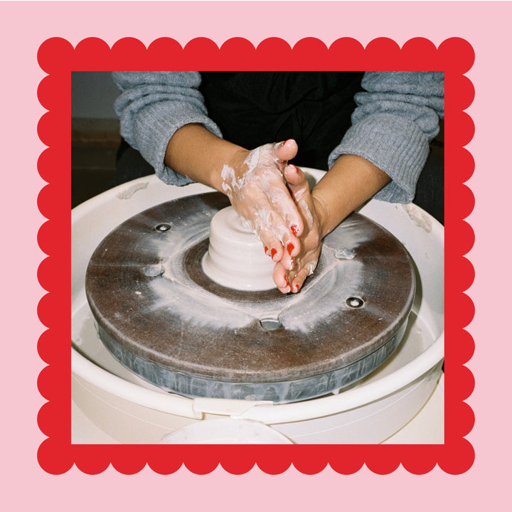 Valentine's Weekend: Pottery and Polaroids