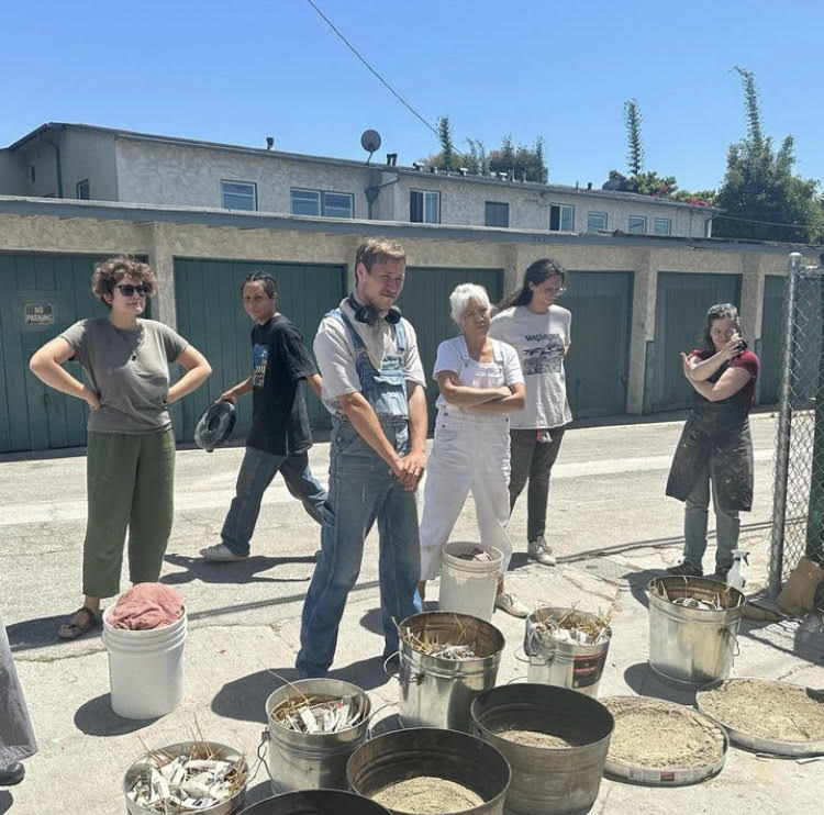 Golden Hour Raku Firing