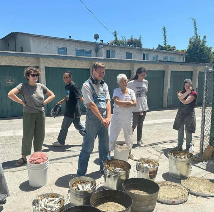 Golden Hour Raku Firing